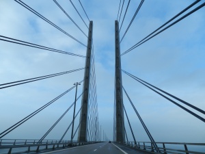 10 miles of Bridge from Sweden to Denmark